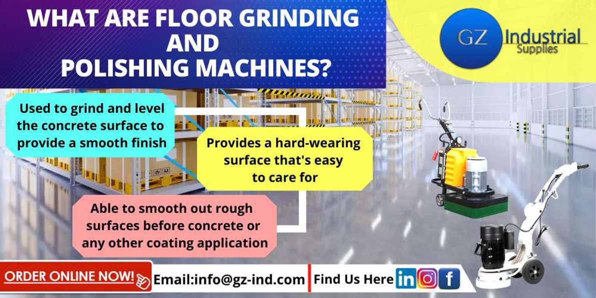 WHAT ARE FLOOR GRINDING AND POLISHING MACHINES?