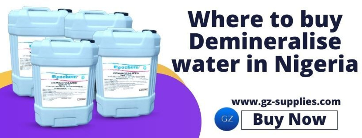 Where to buy Demineralise water in Nigeria