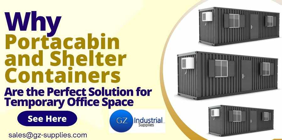Why Portacabin and Shelter Containers are the Perfect Solution for Temporary Office Space