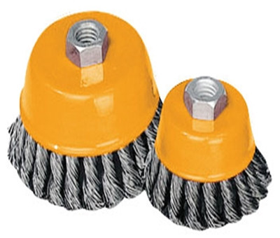 Buy Online Ingco Wire cup brush WB21001