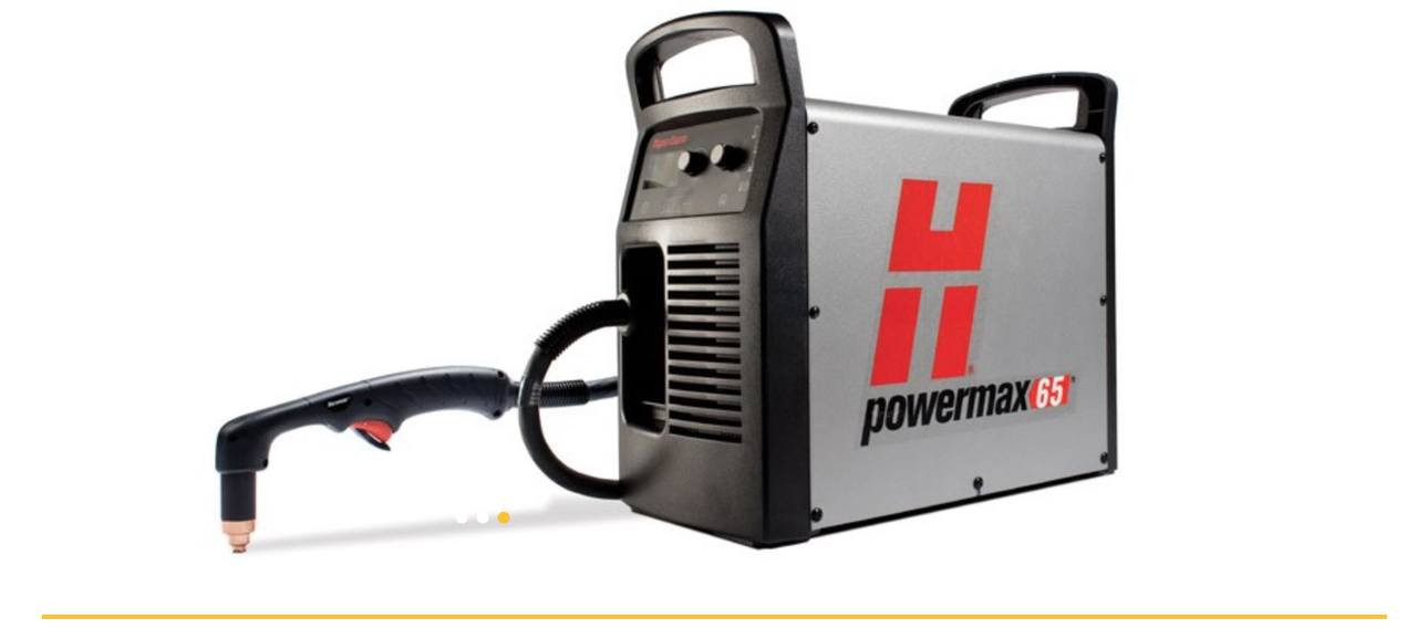 HYPERTHERM Powermax 65 AIR PLASMA CUTTING MACHINE