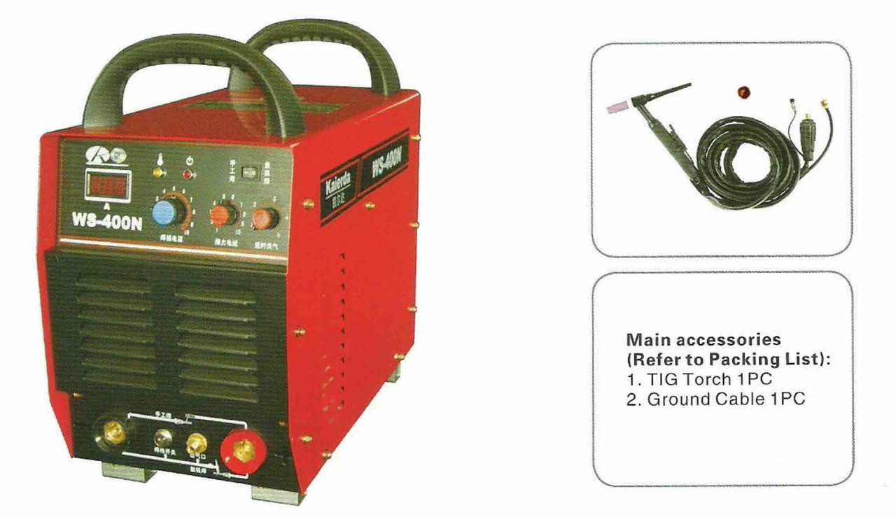 Buy Kaierda Tig Welding machine WS400N GZ Industrial Supplies Nigeria