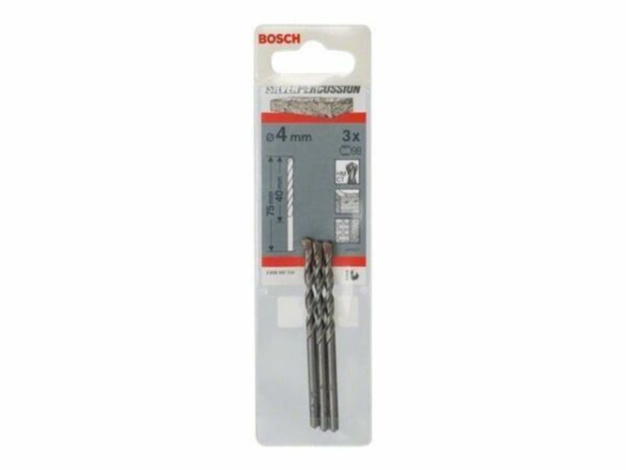 Bosch Multi Construction Drill Bit 4 x 75mm