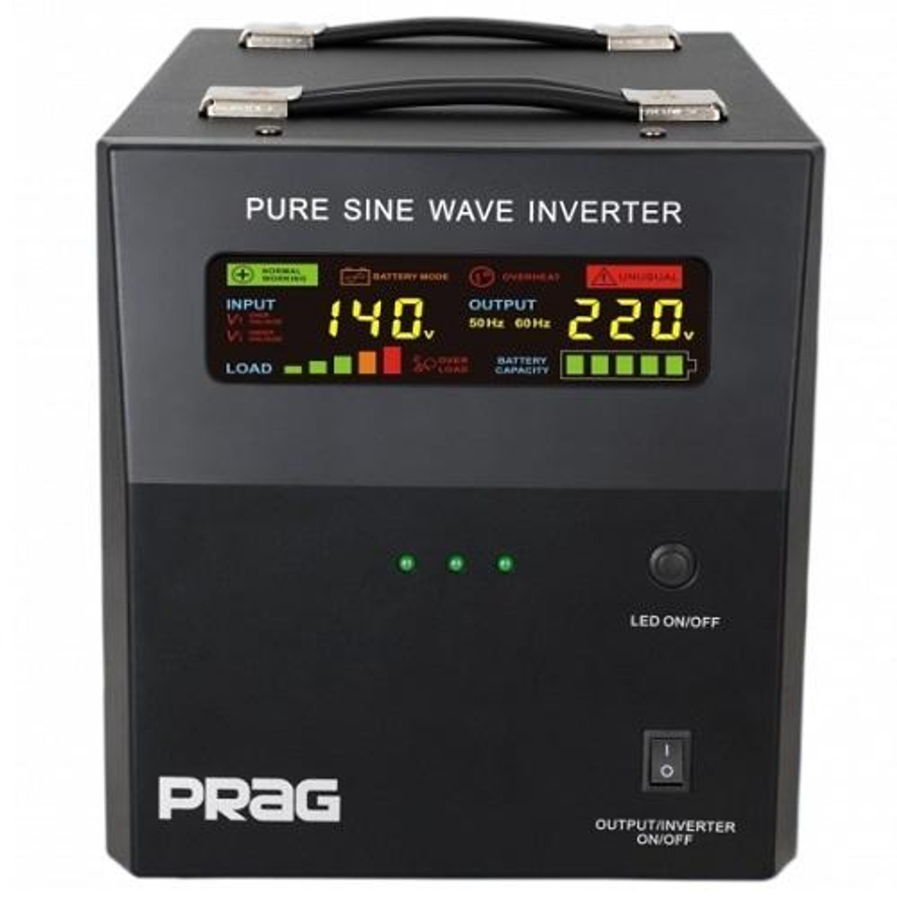Buy Prag Pure Sine Wave Inverter 1kva 12v From Gz Industrial Supplies