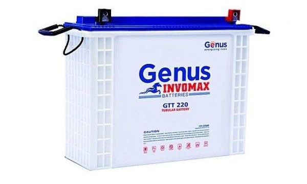 Buy Online Tubular Battery 220AH 12V Invomax Genus From GZ Industrial