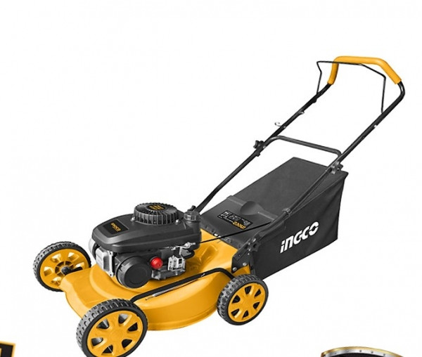 Buy Online Gasoline Lawn mower 4.8hp Ingco GLM196201