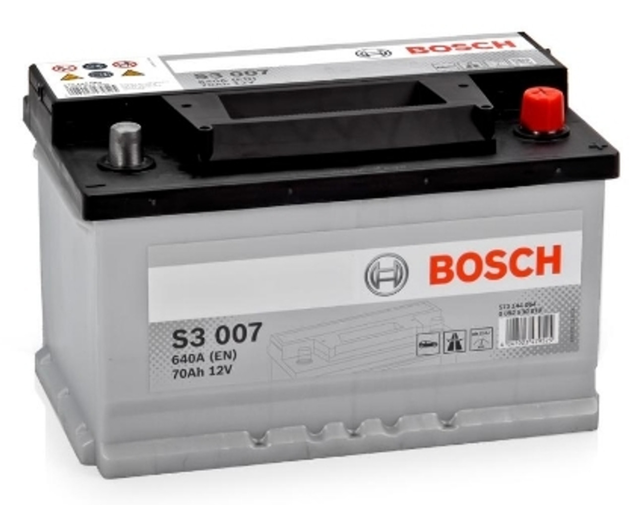 Buy Online Bosch Automotive and Starter Battery S3 70AH 12V GZ