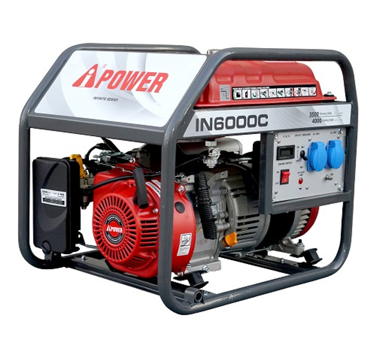 Buy Online Gasoline Generator INFINITE SERIES 3.3kw/4.0Kva IN6000C A-iPower  GZ Industrial Supplies Nigeria