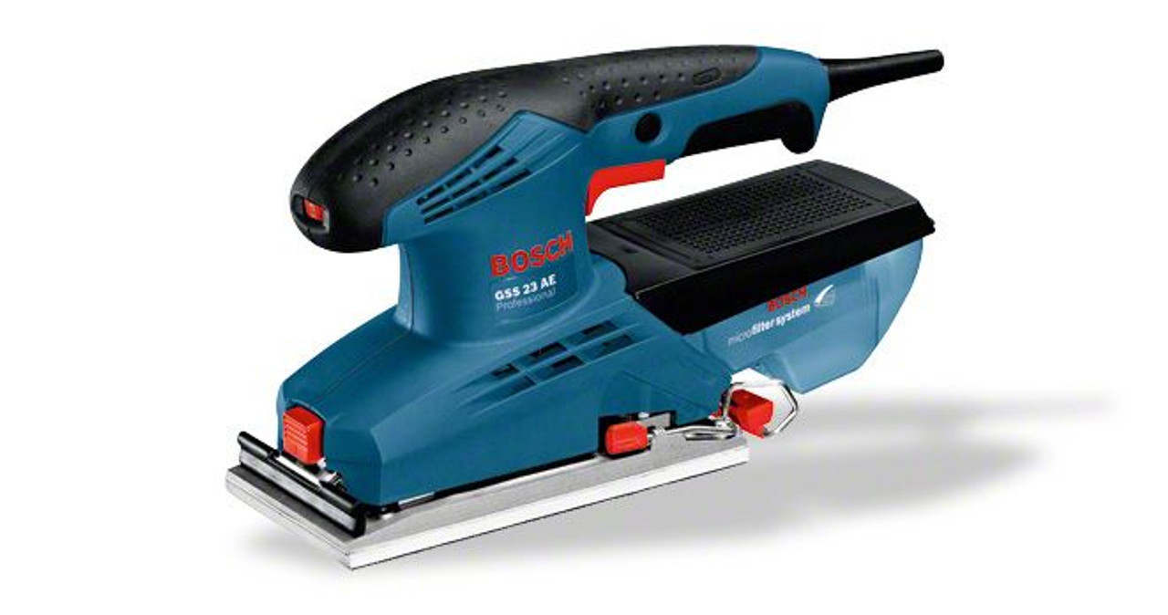 Buy Bosch GSS 23 AE Professional orbit sander in case at GZ Supplies