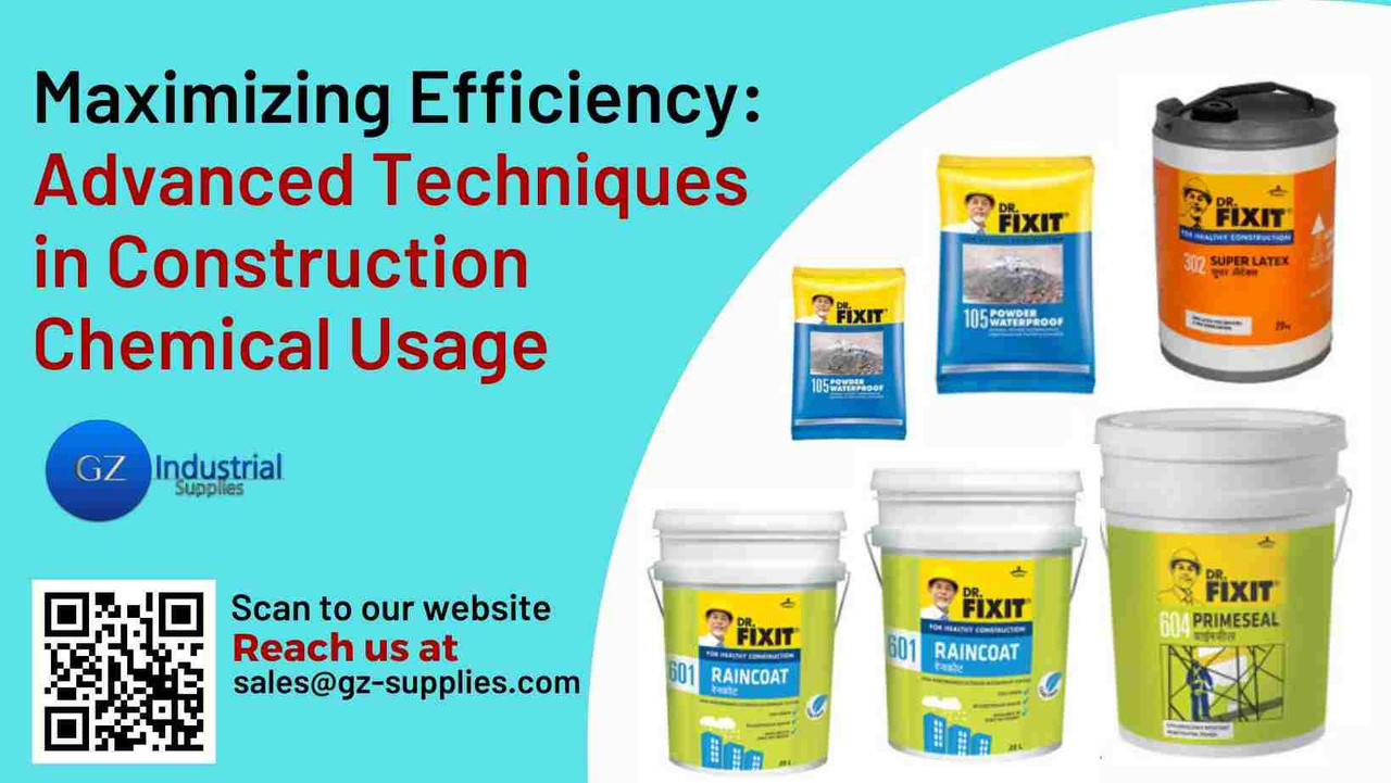 Maximizing Efficiency: Advanced Techniques in Construction Chemical Usage Maximizing Efficiency: Advanced Techniques in Construction Chemical Usage