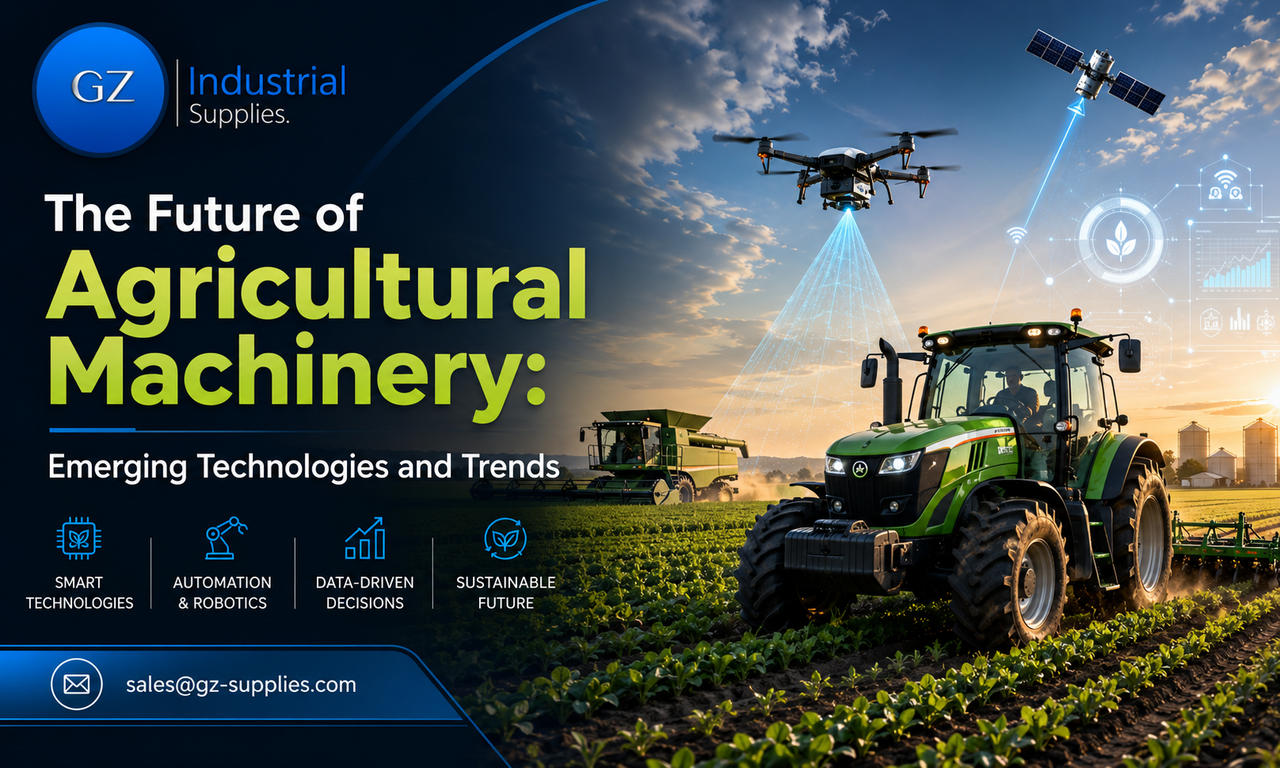 ​The Future of Agricultural Machinery: Emerging Technologies and Trends