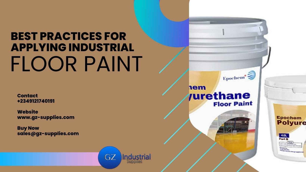 Best Practices for Applying Industrial Floor Paint