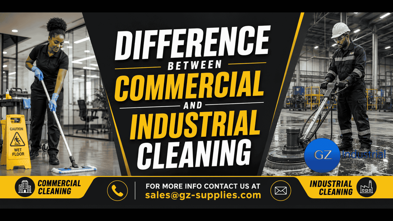 Difference Between Commercial and Industrial Cleaning: A Complete 2026 Guide