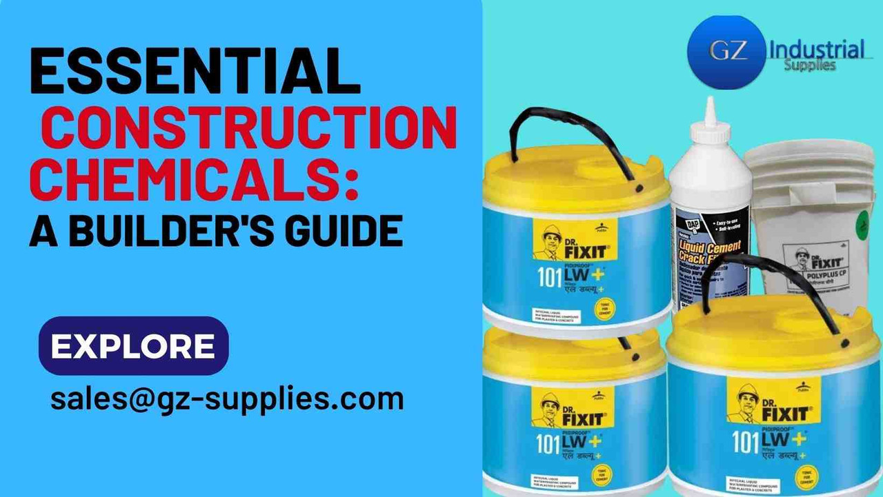 Essential Construction Chemicals: A Builder's Guide Essential Construction Chemicals: A Builder's Guide