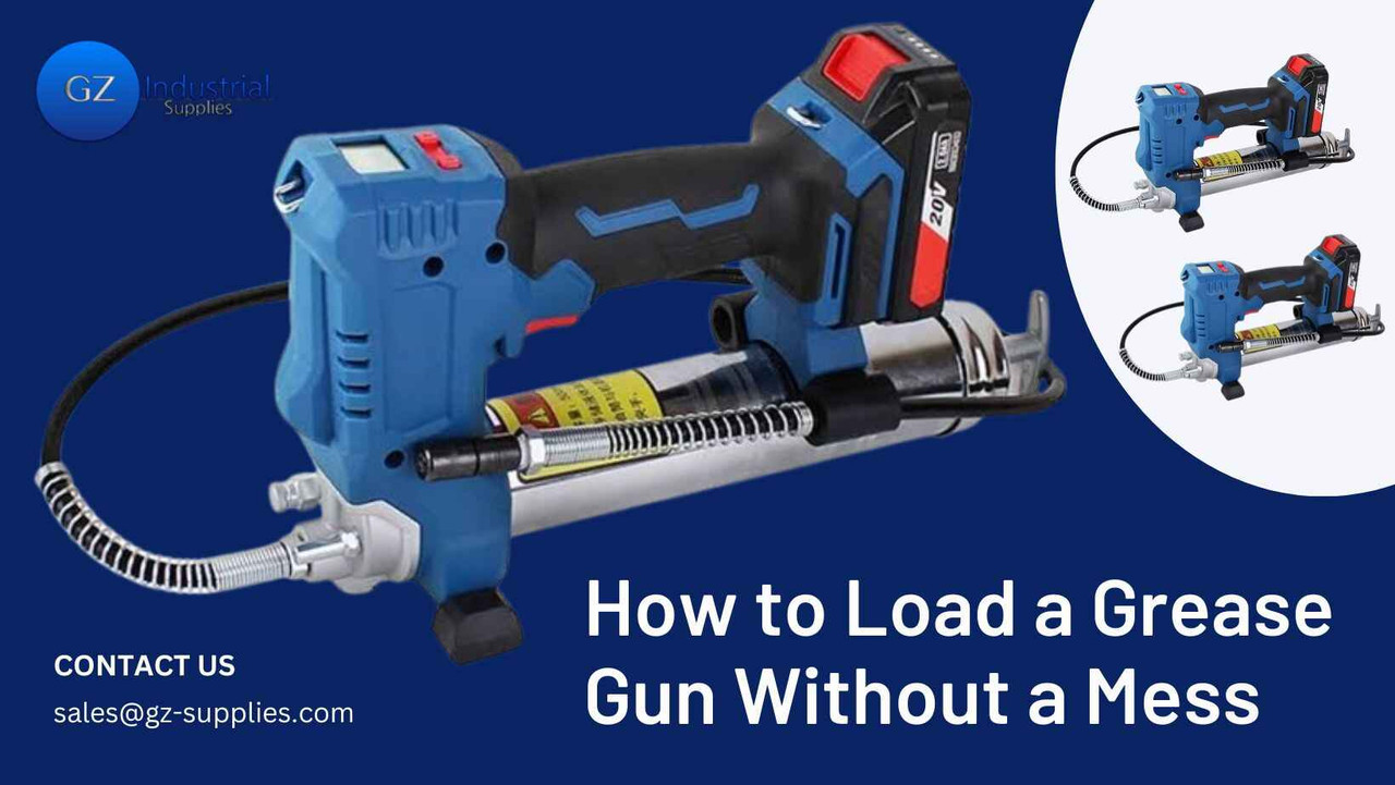How to Load a Grease Gun Without a Mess