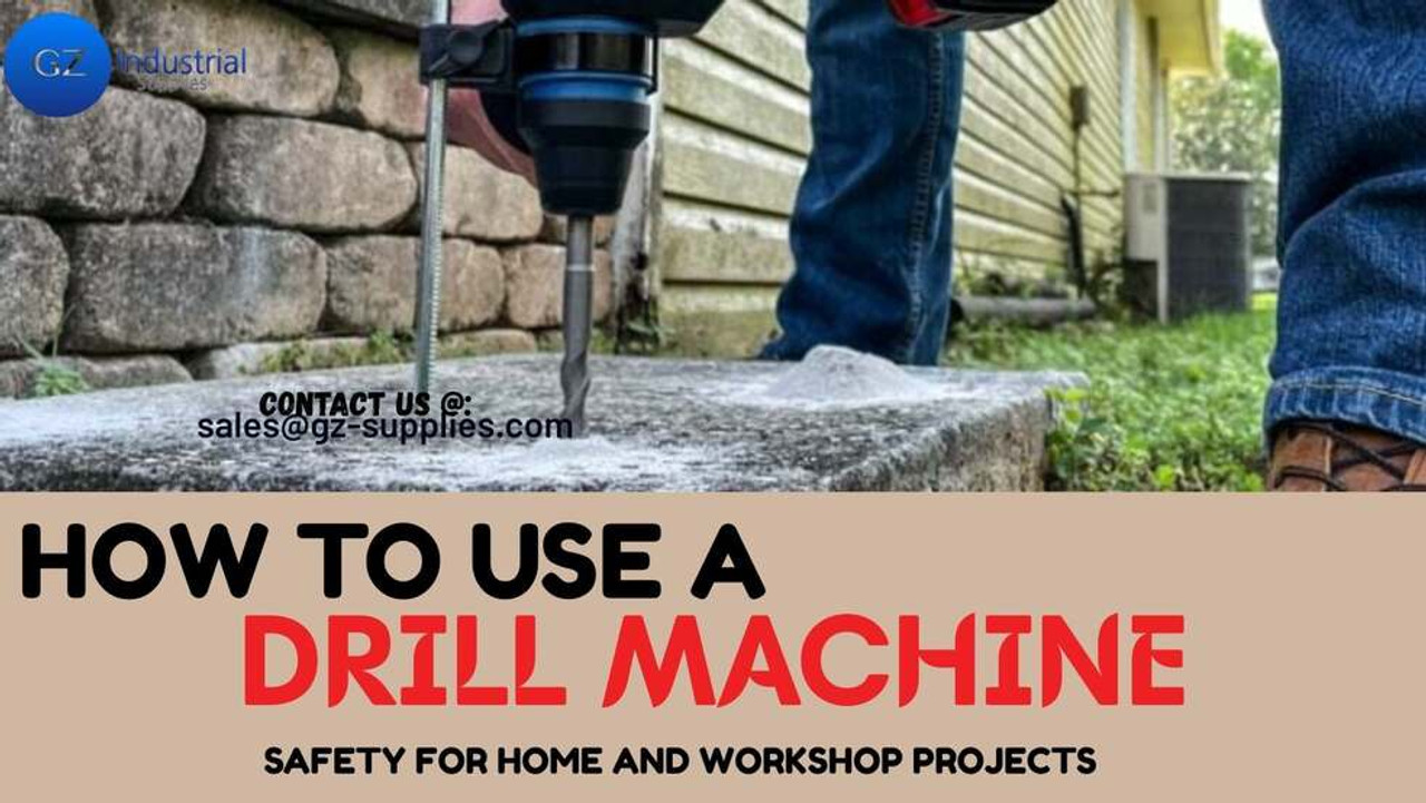 How to Use a Drill Machine Safely for Home and Workshop Projects How to Use a Drill Machine Safely for Home and Workshop Projects