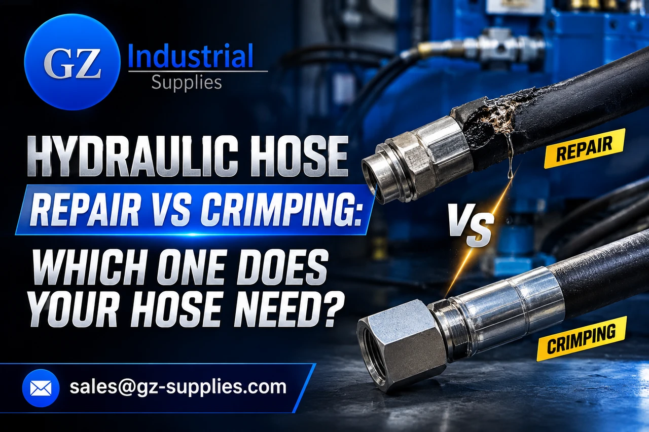 Hydraulic Hose Repair vs Crimping: Which One Does Your Hose Need?