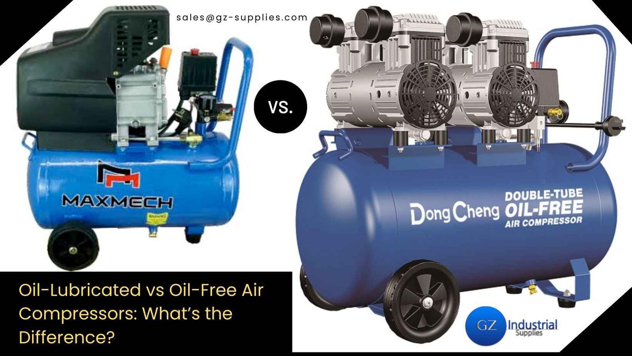 Oil-Lubricated vs Oil-Free Air Compressors: What’s the Difference?