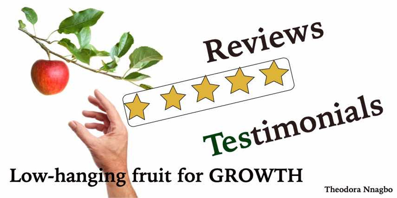 Good Reviews and Testimonials: A low hanging fruit for Growth Good Reviews and Testimonials: A low hanging fruit for Growth