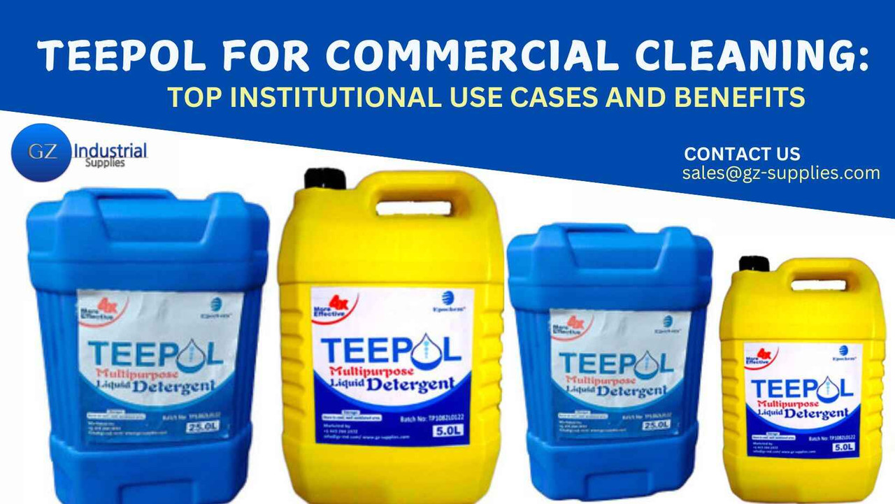 Teepol for Commercial Cleaning: Top Institutional Use Cases and Benefits  Teepol for Commercial Cleaning: Top Institutional Use Cases and Benefits