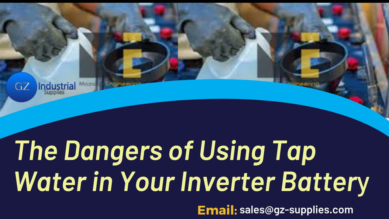 The Dangers of Using Tap Water in Your Inverter Battery  The Dangers of Using Tap Water in Your Inverter Battery