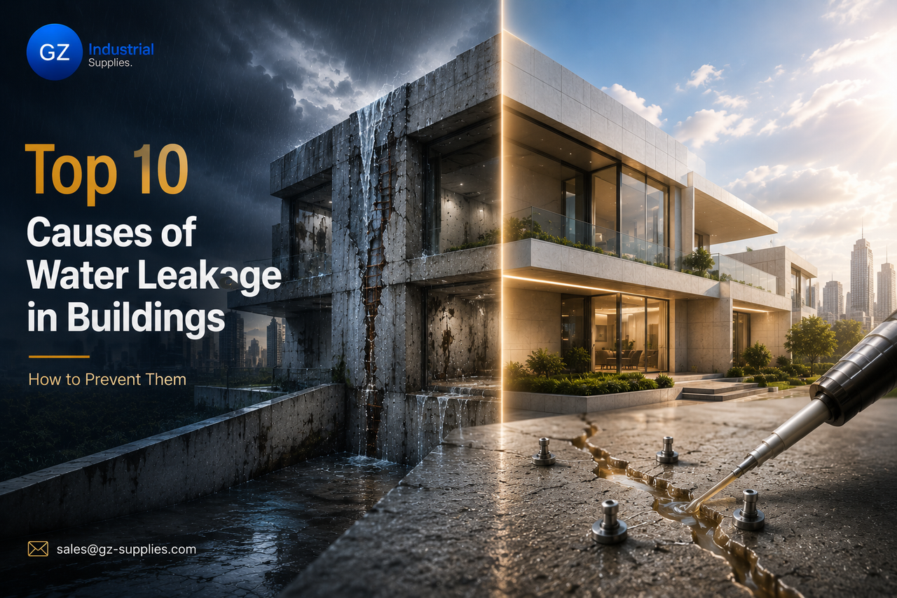 Top 10 Causes of Water Leakage in Buildings and How to Prevent Them