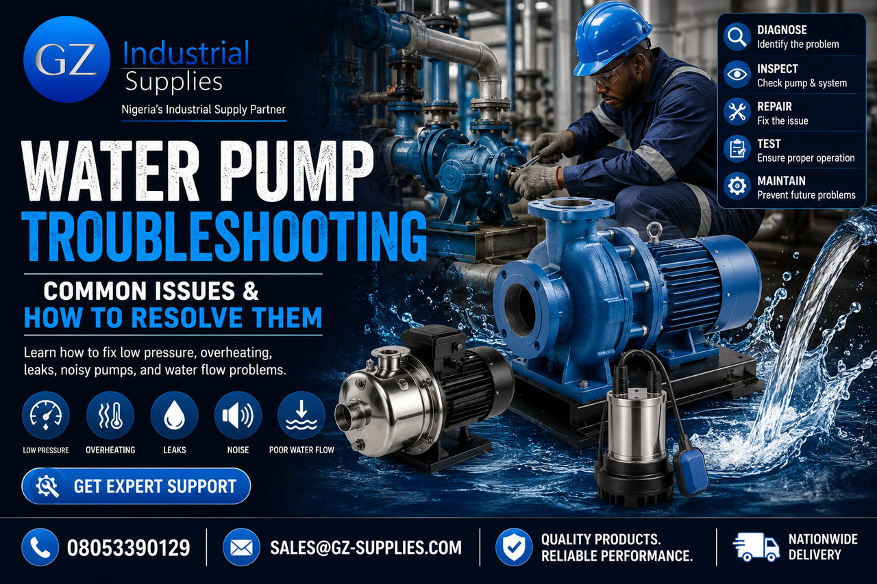 ​Water Pump Troubleshooting: Common Issues and How to Resolve Them