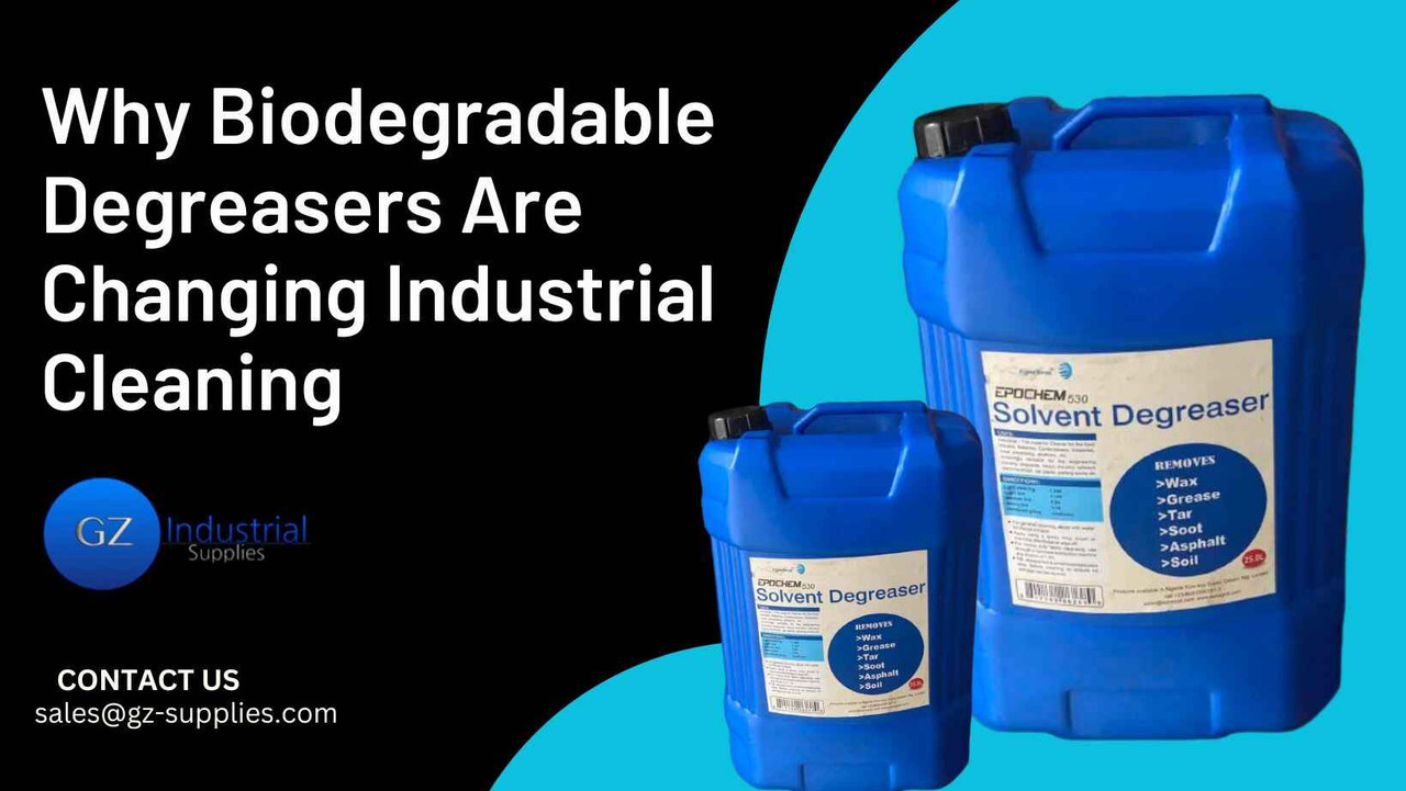 Why Biodegradable Degreasers Are Changing Industrial Cleaning Why Biodegradable Degreasers Are Changing Industrial Cleaning