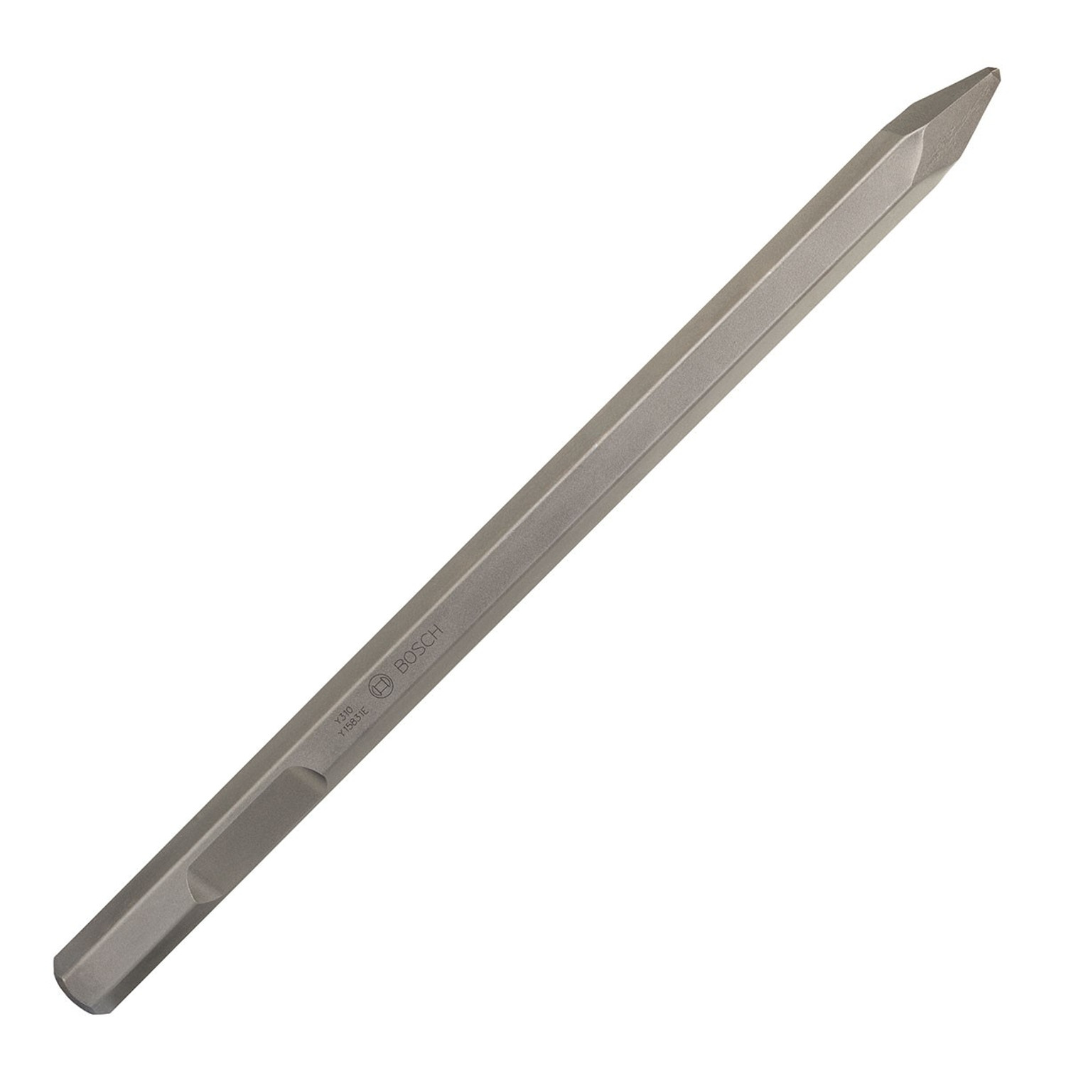 Bosch Pointed chisel with 28mm hex shank 400mm - GZ