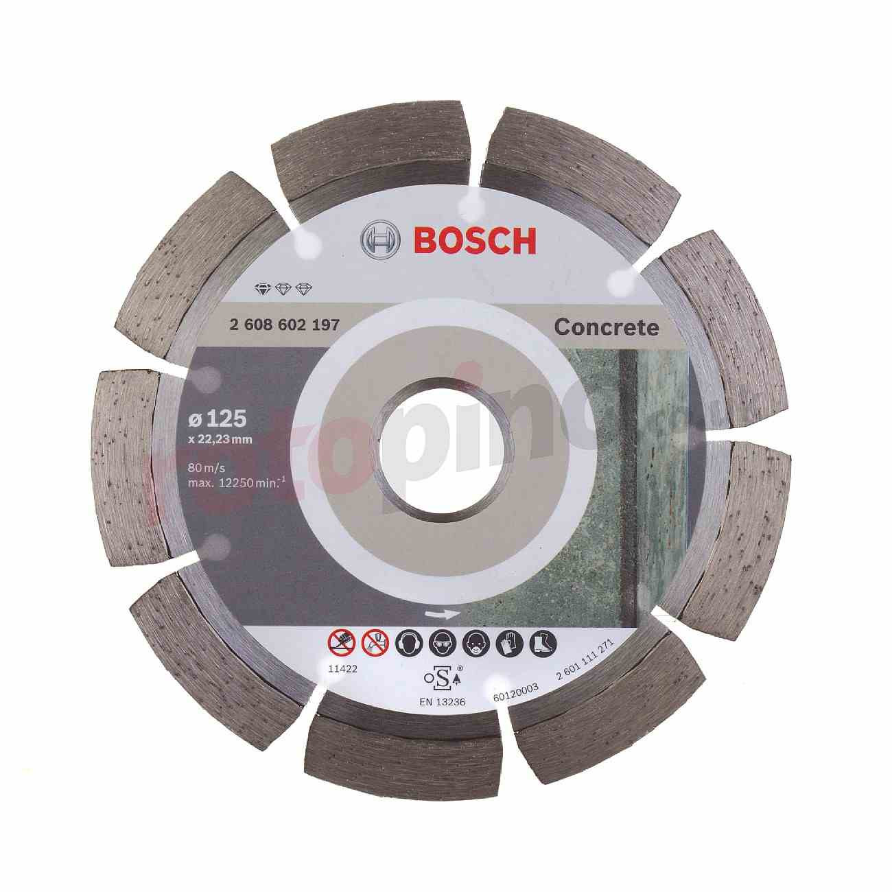 Disco De Láminas Bosch Para Metal - 115 Mm, Grano 40, Diámetro De Orificio 22.23 Mm, Alto Rendimiento