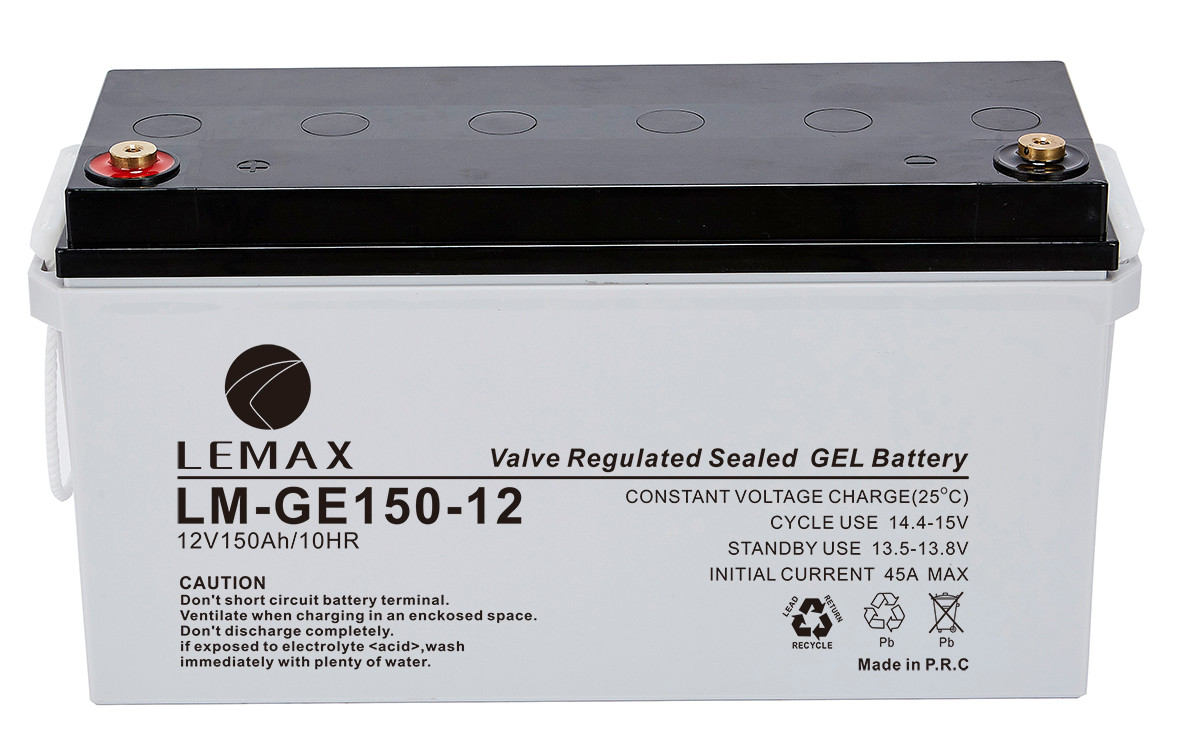 Buy Online Solar Power Battery GEL 12V150Ah- Lemax