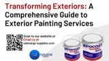 ​Transforming Exteriors: A Comprehensive Guide to Exterior Painting Services