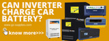 CAN INVERTER CHARGE CAR BATTERY?