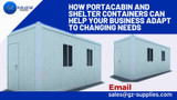 How Portacabin and Shelter Containers Can Help Your Business Adapt to Changing Needs