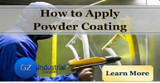 How to apply powder coating