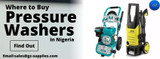 Where to Buy Pressure Washers in Nigeria