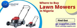 Where to buy Lawn Mowers in Nigeria