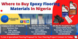 ​Where to Buy Epoxy Flooring Materials In Nigeria