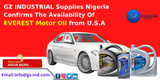 Press Release: GZ INDUSTRIAL Supplies Nigeria  Confirms The Availability Of  EVEREST Motor Oil from U.S.A 