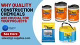 Why Quality Construction Chemicals are Crucial for your Projects