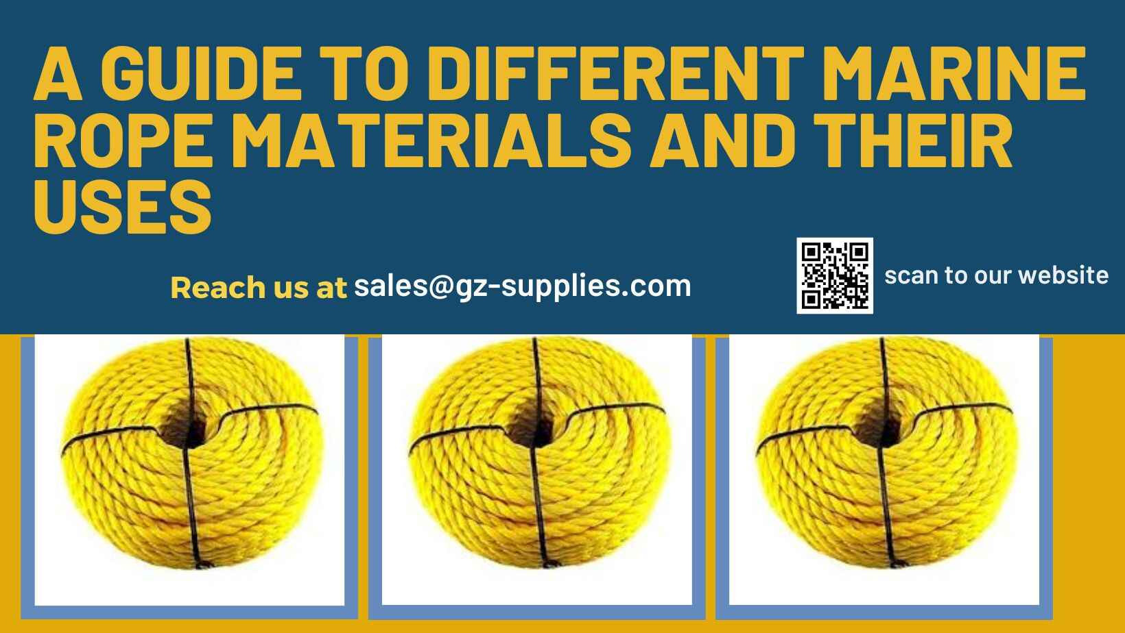Materials For Making Ropes A Guide to Different Marine Rope Materials and Their Uses - GZ ...