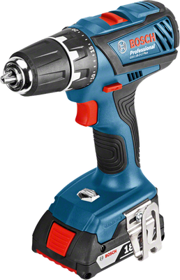 Bosch Cordless Drill BITURBO GSR 18V-150 C Professional, 18V (blue/black, 2x Battery ProCORE18V