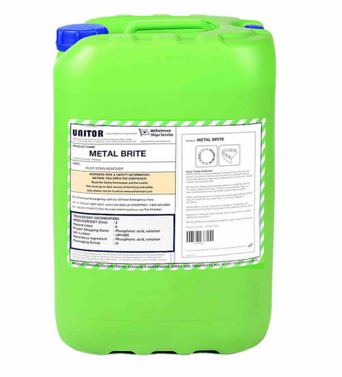 BUY ONLINE UNITOR DESCALING LIQUID 25 LITERS CAN - GZ Industrial ...