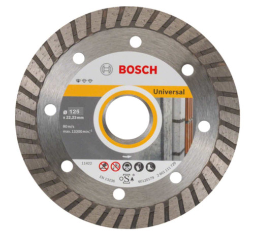 Bosch Professional Diamond Disc Cup Wheel, Standard for Universal Turbo, 125 x 22,23 x 5 mm