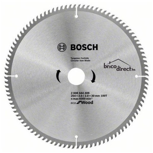 Bosch Professional ECO line Wood B 254x3.0x30, 100T 