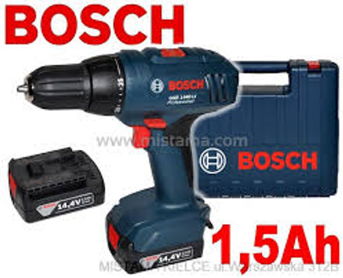 BOSCH Cordless Drill GSR 1440-LI 2x1.5 Ah