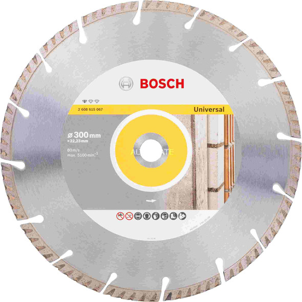 Bosch Diamond Cutting Blade Standard for Universal 300mm 