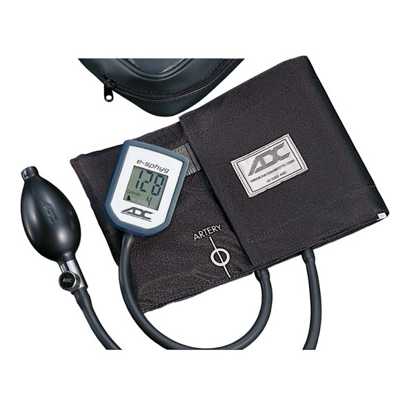 The Amazing ADC 7002-11ABK DIAGNOSTIX E-Sphyg Aneroid Sphygmomanometer-Adult-BLK