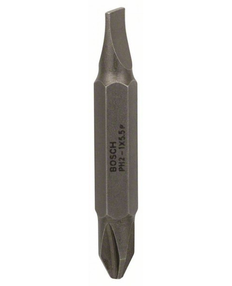 Bosch Double ended bit S 1.0 x 5.5 PH2 45 mm