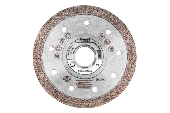 Diamond Cutting Disc 4.5" Tiles Metabo